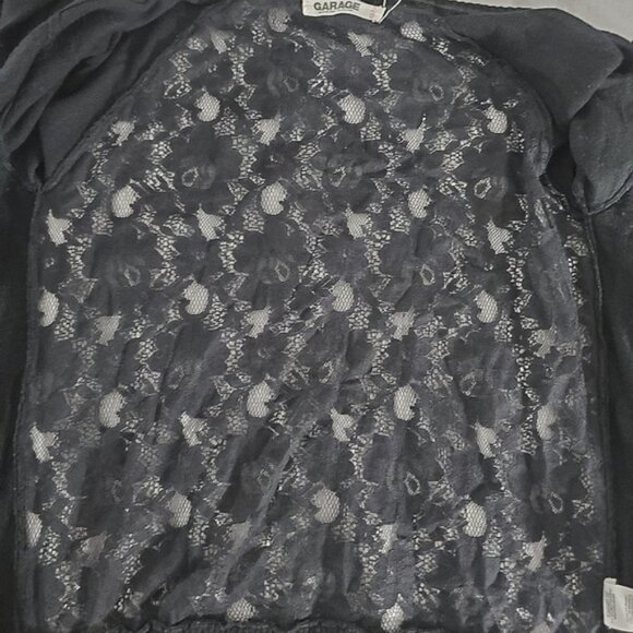 Garage Scoop Neck Lace Cardigan - Picture 14 of 16